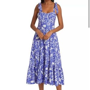 Jonathan Simkhai Georgia Bustier Midi Dress